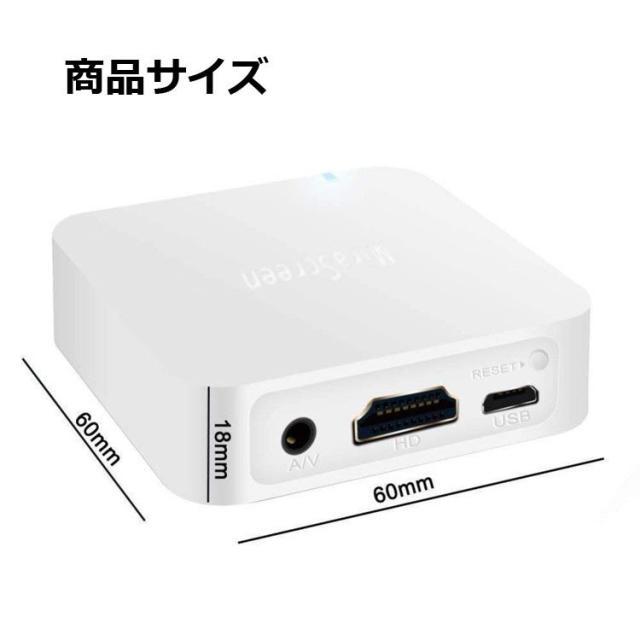 PFM HDMIもRCAも出力OK WiFi接続で純正ナビにミラーリング WiFiドングルiPhoneやandroidをミラーリングカーモニター接続ドングルレシーバー_画像7