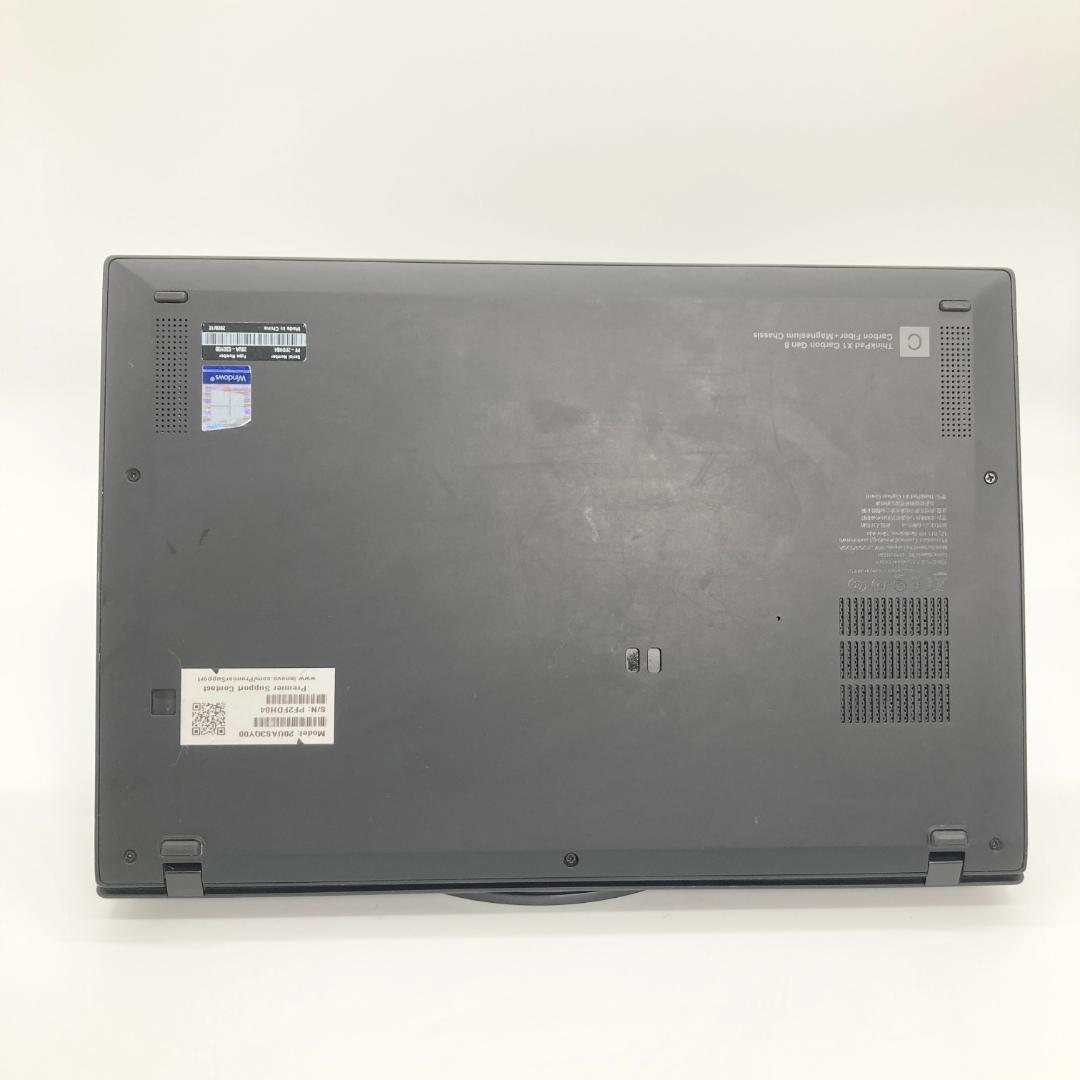 【良品】高性能 Lenovo Think Pad X1 Carbon Gen 8 2020年製 Core i7 10510U 1.8GHz 16GB Intel(R) UHD Graphics SSD 512GB 14インチの画像5