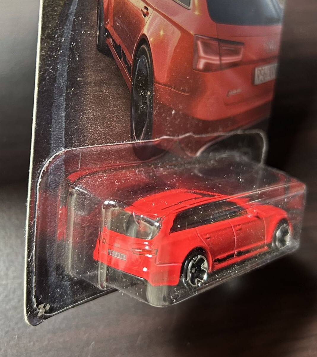 ホットウィール '17 アウディ RS 6 アバント HOT WAGONS HOTWHEELS AUDI AVANT レッド_画像3