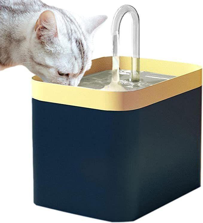  поилка для домашних животных вода .. контейнер кошка собака фильтр рекомендация 1.5L USB