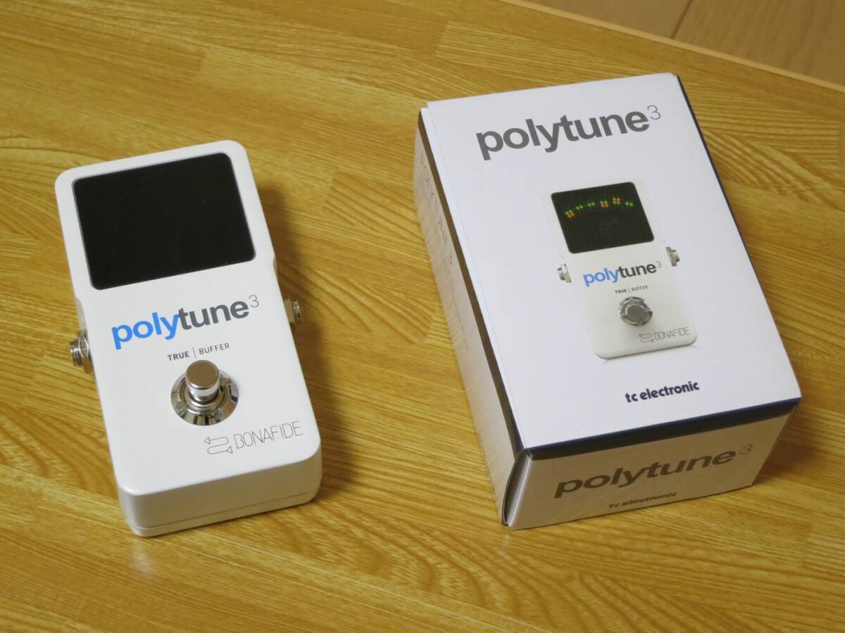 ☆★☆ 使用少 美品 TC ELECTRONIC Polytune 3 チューナー ☆★☆の画像1