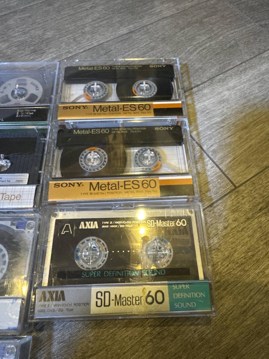 TDK／SONY／AXIA／ナカミチ メタルカセットテープの画像4
