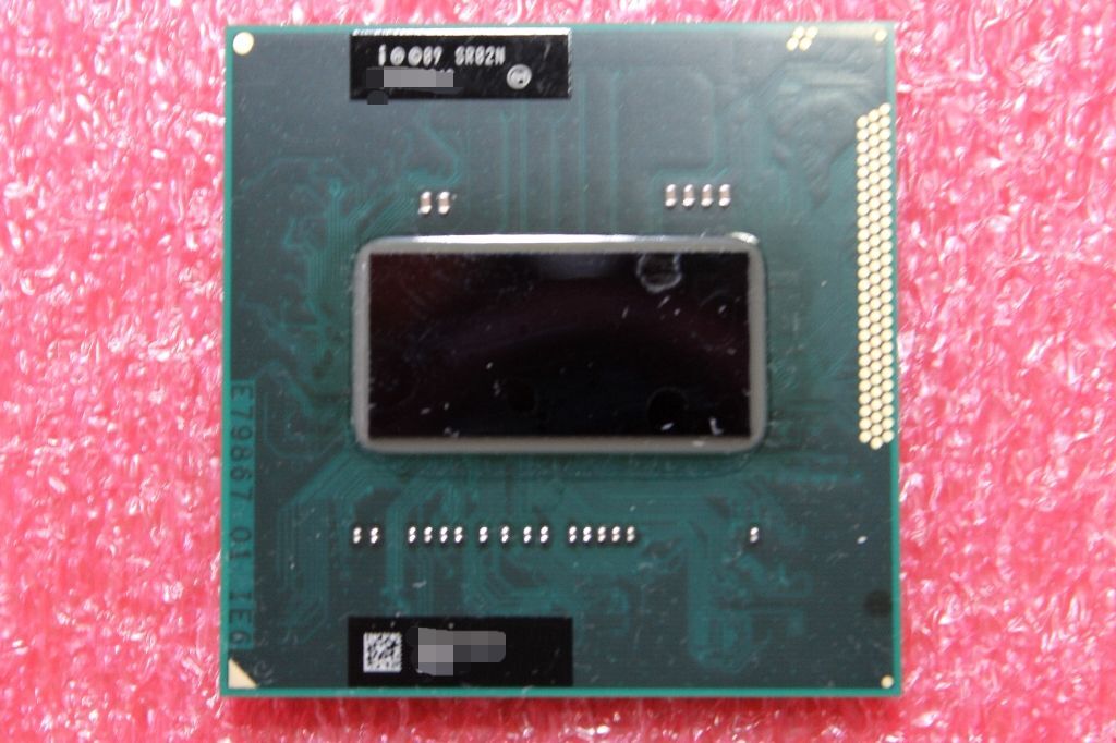 #1055 Intel Core i7-2670QM SR02N (2.2-3.1GHz/ 6M/ FCPGA988) 保証付 #03_画像1