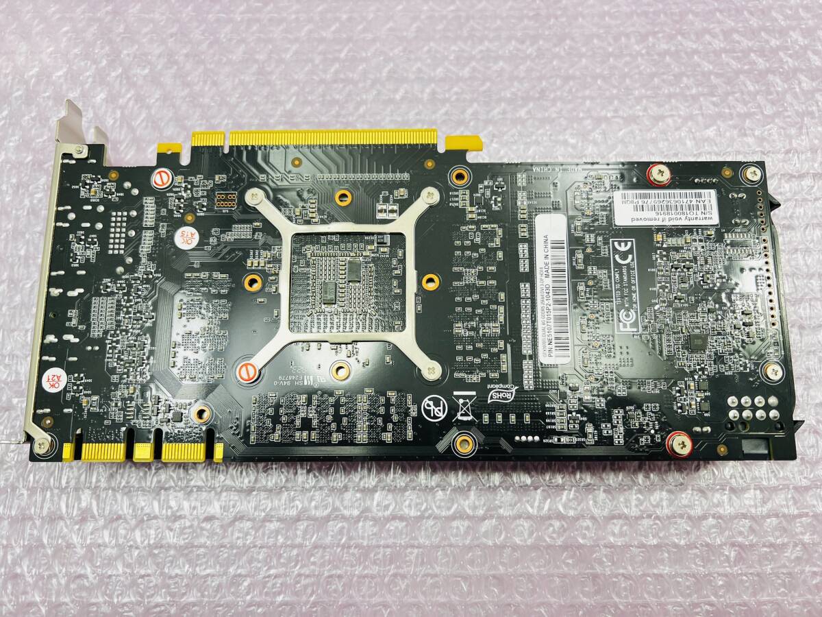 #800070 Palit グラフィックボード GeForce GTX 1070 Ti NE5107T015P2-1043D (8GB GDDR5 / PCI Express 3.0 x16接続) ※動作確認済の画像4