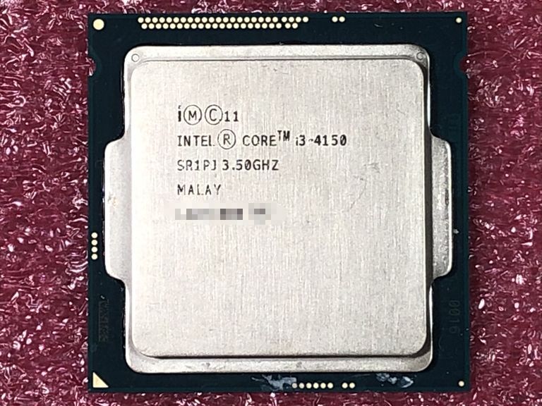 #1232 Intel Core i3-4150 SR1PJ (3.50GHz/ 3MB/ LGA1150) 保証付_画像1