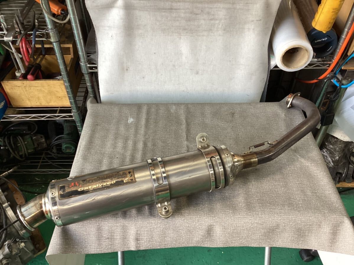 マジェスティ125 YOSHIMURA サイクロンマフラー ヨシムラ 社外 マジェスティ125 YOSHIMURA サイクロンマフラー ヨシムラ 社外