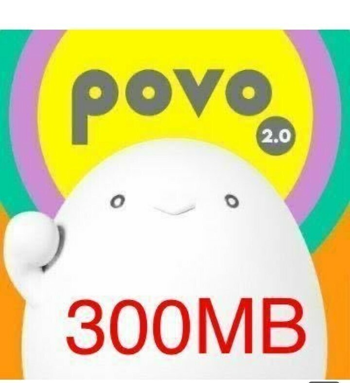 povo2.0 期限4/30 300MB プロモコード 管理 27-lfの画像1