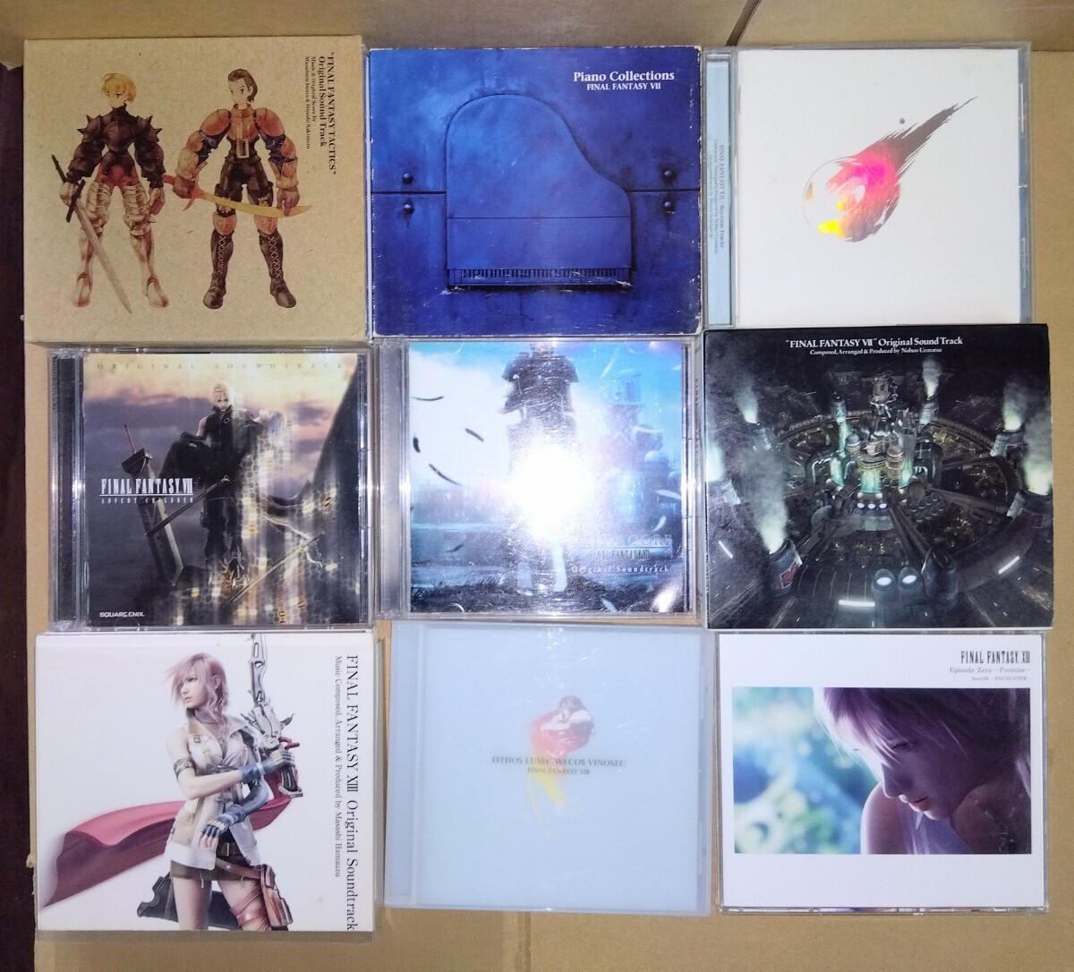 【CD】FINAL FANTASY ファイナルファンタジーシリーズ サウンドトラック ゲームミュージック 19タイトルセット 八王子引き取りOK24434の画像4