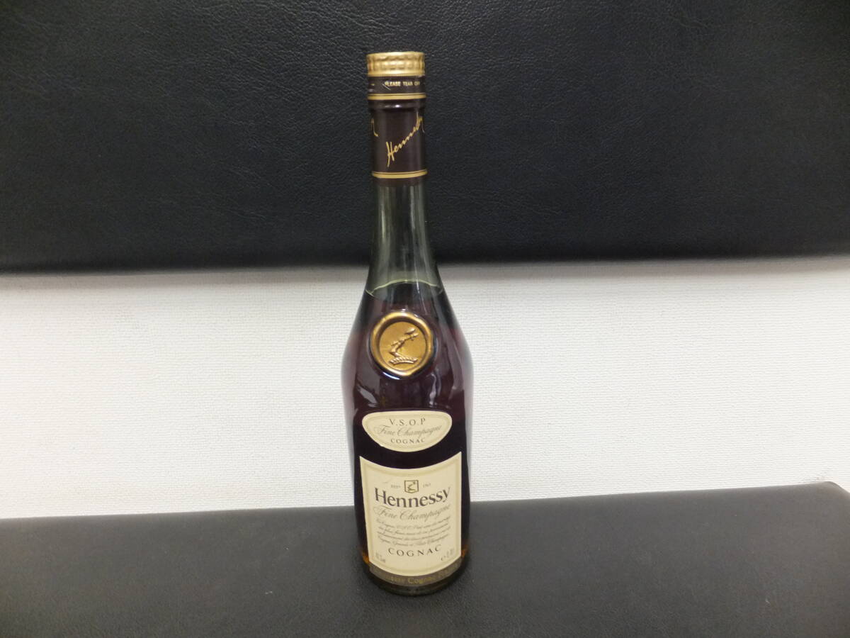 古酒③　Hennessy ヘネシー VSOP ファインシャンパーニュ スリムボトル ブランデー 700ml 40%　即決のみ