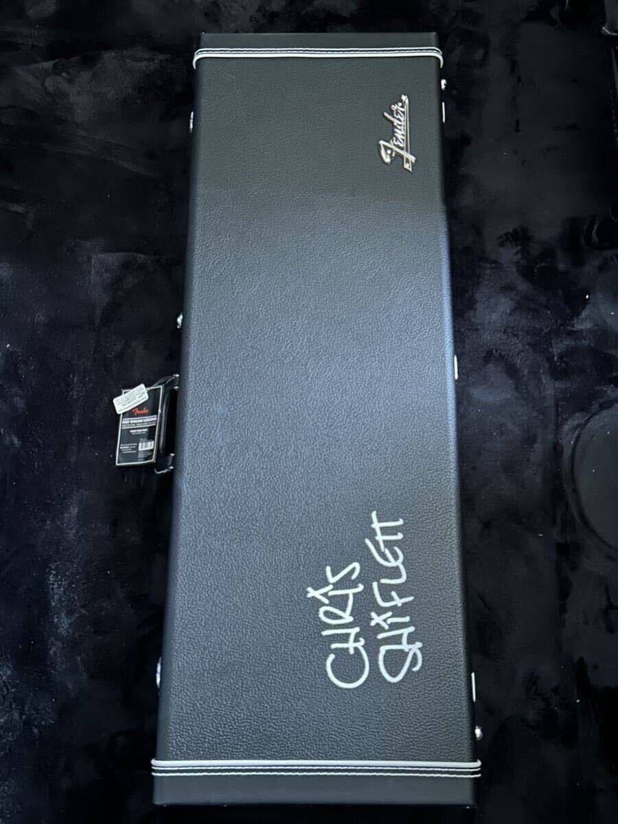 Fender Chris Shiflett Telecaster Deluxe RW Shoreline Goldの画像9