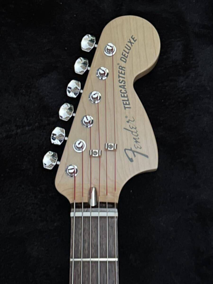 Fender Chris Shiflett Telecaster Deluxe RW Shoreline Goldの画像5