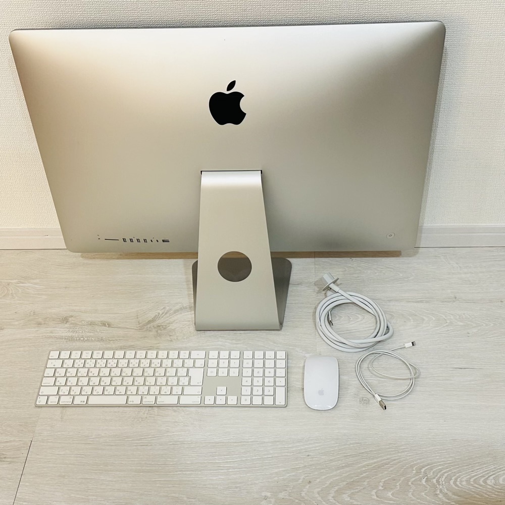 美品 Apple iMac 27 5K 2020 Intel i5 3.3GHz/Radeon Pro 5300 4GB/メモリ64 GB/ 1TB SSD/Sonoma & Windows 11 Pro(BootCamp)の画像9