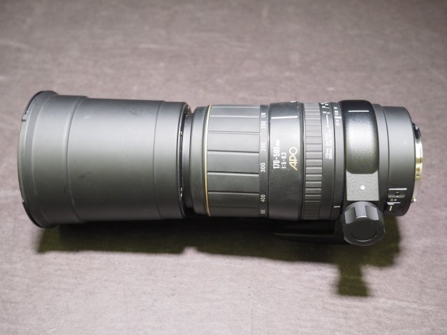 S915 SIGMA カメラレンズ 170-500mm 1:5-6.3 APO φ86 3m/9.8ft 3.2m/10.5ft シグマ キャノン用の画像2