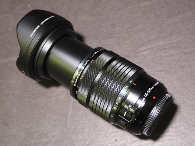 S948 OLYMPUS カメラレンズ 12-100mm 1:4 IS PRO φ72 M.ZUIKO DIGTAL 0.15m/0.49ft-∞ オリンパス_画像9