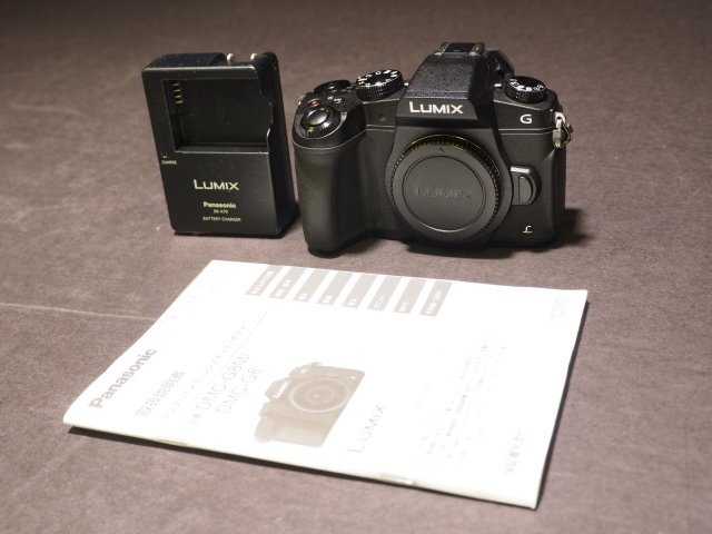 S973 Panasonic беззеркальный однообъективный камера DMC-G8 LUMIX корпус только черный аккумулятор + с зарядным устройством . Panasonic Lumix 