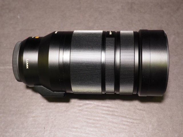 S971 Panasonic レンズ LEICA DG VARIO-ELMAR H-RS100400 1:4.0-6.3/100-400mm ASPH.φ72 1.3m/4.27ft-∞ POWER O.I.S LUMIX フォーサーズの画像5