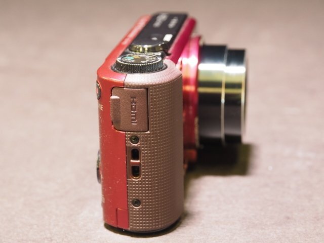 S997 SONY デジタルカメラ DSC-HX7V Cyber-Shot ボディのみ レッド バッテリー付属 3.5-5.5/4.25-42.5 ソニー サイバーショット