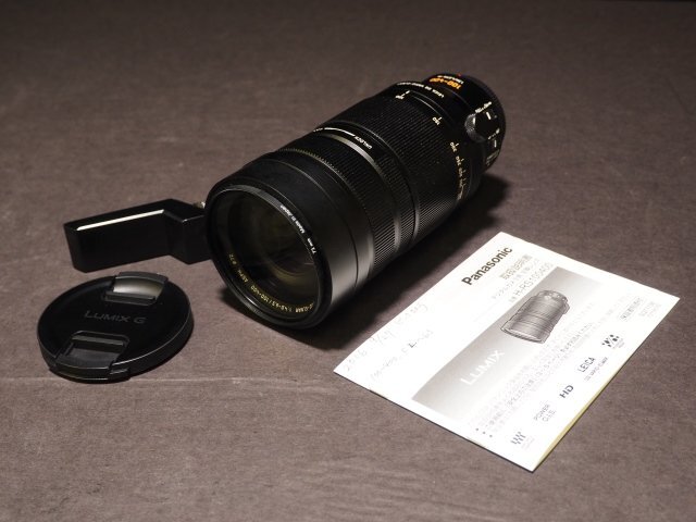 S995 Panasonic レンズ LEICA DG VARIO-ELMAR H-RS100400 1:4.0-6.3/100-400mm ASPH.φ72 1.3m/4.27ft-∞ POWER O.I.S LUMIX パナソニックの画像2