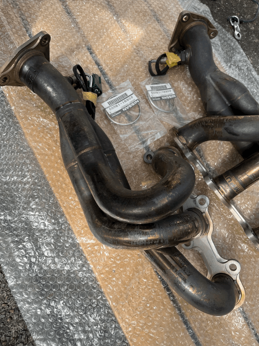 Z33 VQ35DE for IMPUL maxi m Works made exhaust manifold etc. length V35 M35 MAXIM WORKS