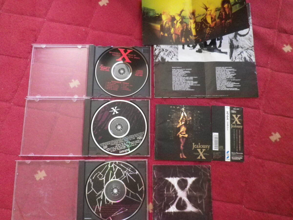 X JAPAN hide CD全6枚 VANISHING VISION/PERFECT BEST3枚組/Jealousy/X SINGLES/hide SPIRITS/Ja,Zoo：hide 状態確認の画像4