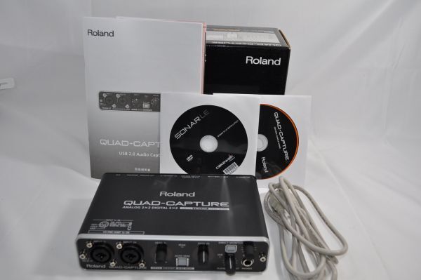 美品★Roland ローランド オーディオインターフェイス QUAD-CAPTURE UA-55★元箱付き#2403015の画像1