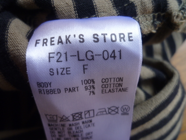 FREAK'S STORE　フリークスストア　ノースリーブTシャツF_画像7