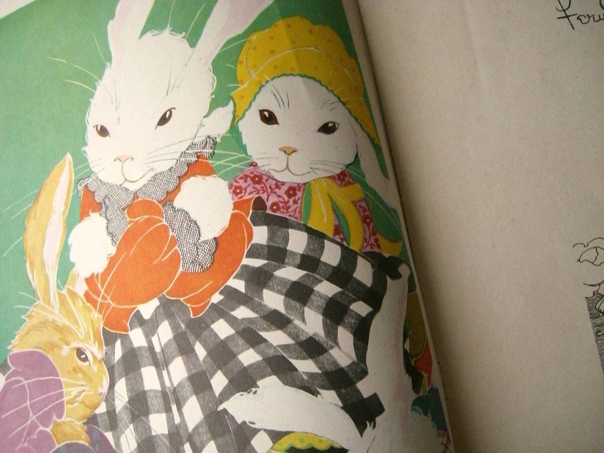  античный * старинная книга / старая книга / иностранная книга /книга@*Peter Rabbit* Peter Rabbit *1946 год Deluxe выпуск *Fern Bisel Peat