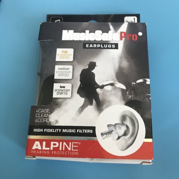 ALPINE ( Alpine ) Music Safe Pro EARPLUGS ear plug ( transparent )[ with translation * white filter 1 piece stockout ]29 00203
