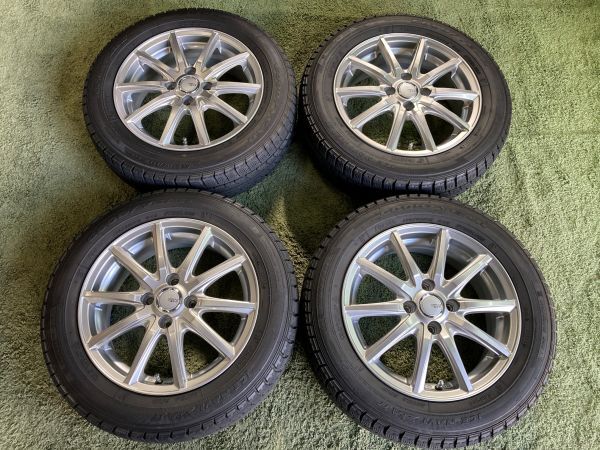 送料無料 スタッドレスセット グッドイヤー アイスナビ ZEAⅡ 175/65R15 アクア ヤリス ヴィッツ マーチ スイフト など_画像1