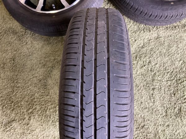 送料無料 ラジアルセット 14in 4.5J +45 PCD100 ブリヂストン エコピア NH100C 155/65R14 タント N-BOX ワゴンR 軽自動車全般にの画像8