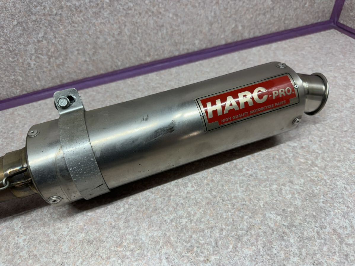 廃盤？NSF100で使用 HARC.PRO HRC センターマフラー 124cc対応 チタンサイレンサー ハルクプロ HR01 NSR50 NSR80 武川 キタコの画像4