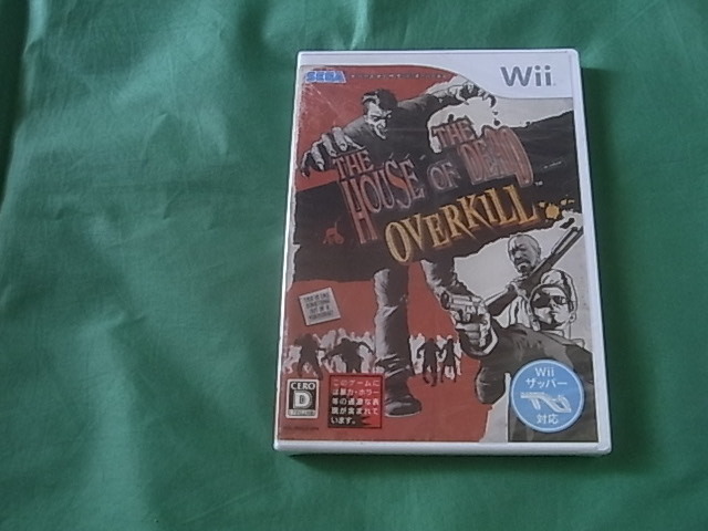 ◆即決新品 Wii ザ ハウス オブ ザ デッド オーバーキル THE HOUSE OF THE DEAD OVERKILL 通常版_画像1