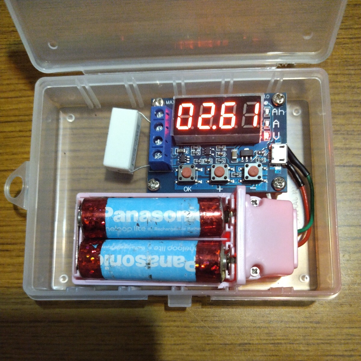 ミニ四駆　単３電池用電圧指定放電器_画像1