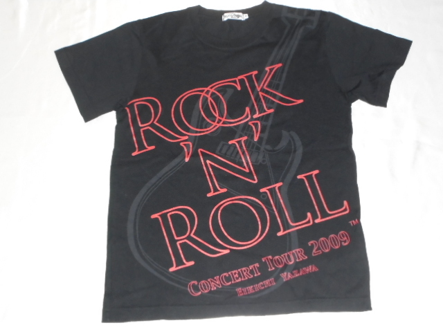 送料185円・K566■ 矢沢永吉 Mサイズ Tシャツ 2009 ROCK'N'ROLLの画像1