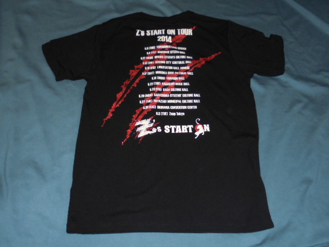 送料185円・C344■ 矢沢永吉　Tシャツ　Lサイズ　 Z's START ON TOUR 2014_画像4