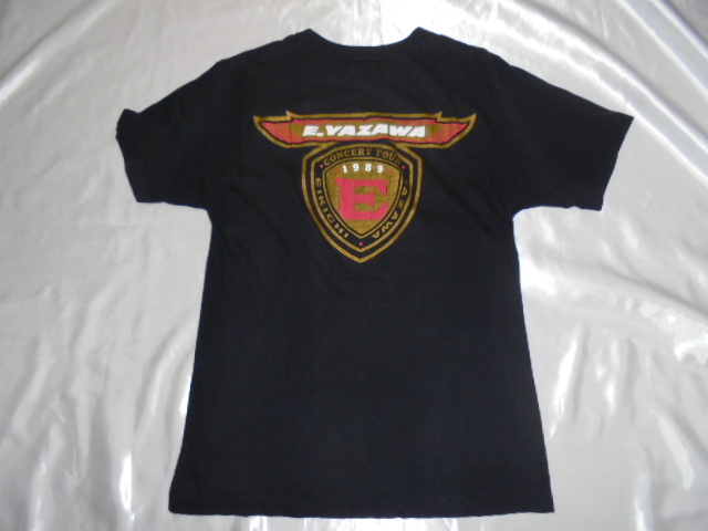 送料185円・U5・ジャンク品■ 矢沢永吉 Tシャツ STAND UP'89の画像2