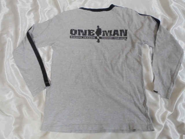 送料185円・u21■ 矢沢永吉 長袖 Ｔシャツ ONE MAN_画像2