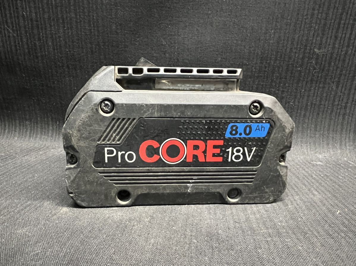 〇Hb左60〇60 BOSCH ボッシュ Pro CORE 18V 8.0Ah リチウムイオンバッテリー 工具 電動工具 充電 バッテリーの画像2