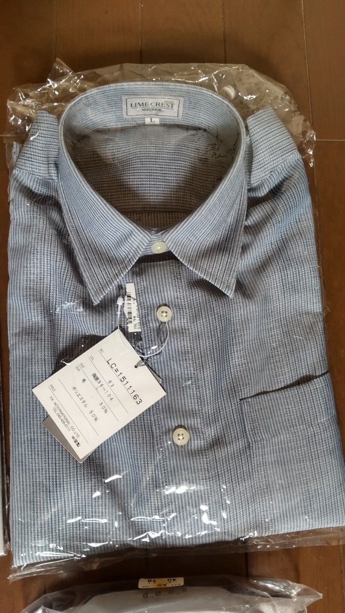 ワイシャツ Yシャツ 6点まとめ出品 紳士用 ビジネス M~Lサイズ 長袖5点+半袖1点