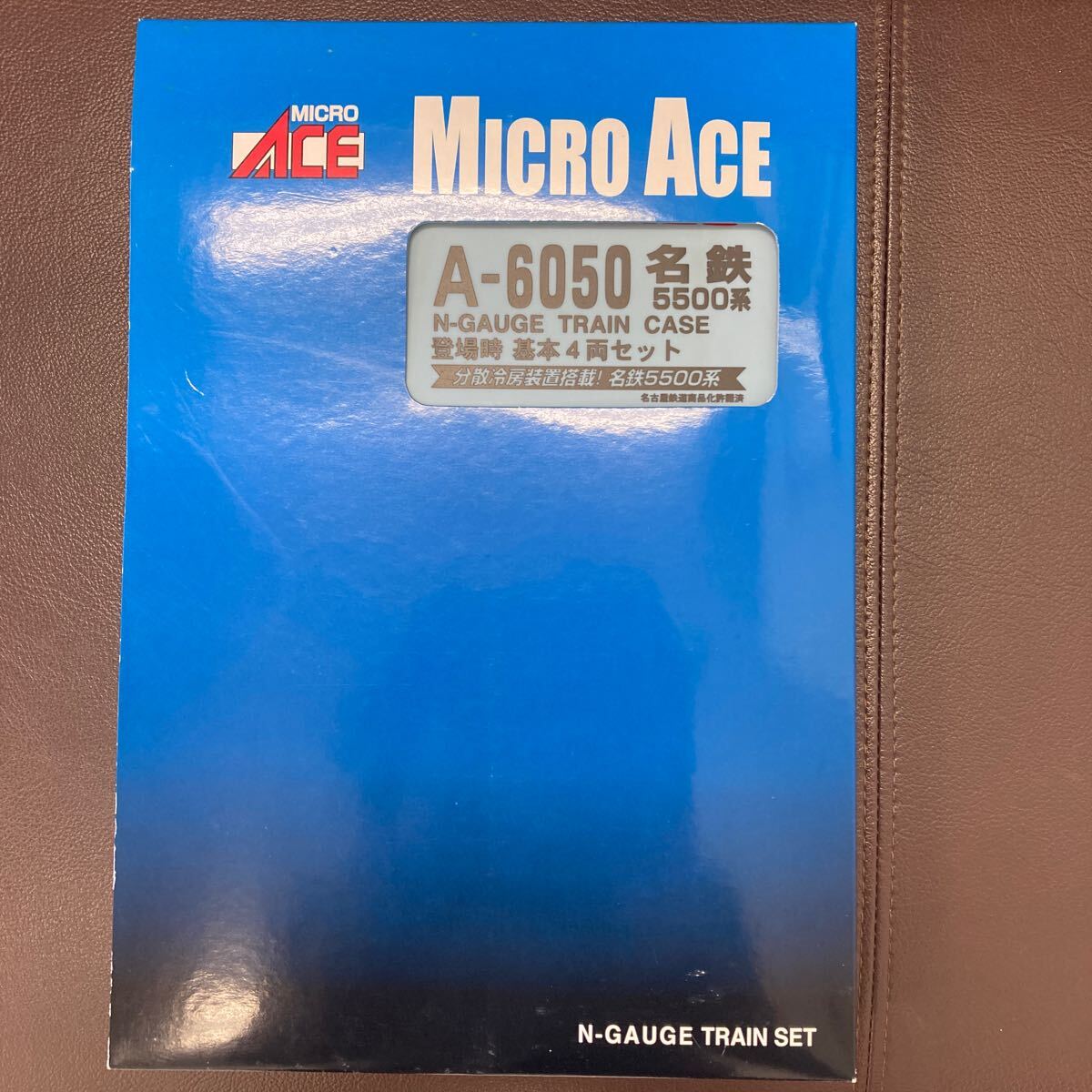 マイクロエース A-6050名鉄5500 登場時 基本４両セット Ｎゲージの画像1