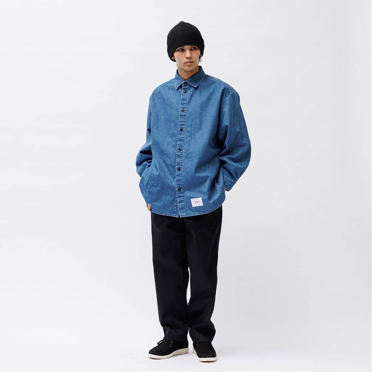 WTAPS WCPO LS COTTON. DENIM XL ダブルタップス|ファッション WTAPS WCPO LS COTTON. DENIM XL ダブルタップス|ファッション