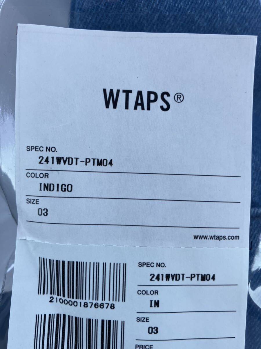 WTAPS 24SS MILT2301 TROUSERS インディゴ L パンツ デニム WTAPS 24SS MILT2301 TROUSERS インディゴ L パンツ デニム