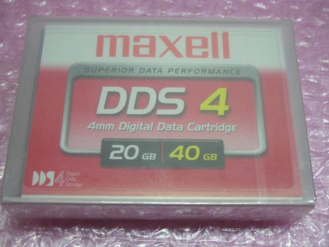 Maxell DDS4 4Mm デジタルデータカートリッジ(20GB/40GB) ・ DAT72(36GB/72GB) Set！の画像2
