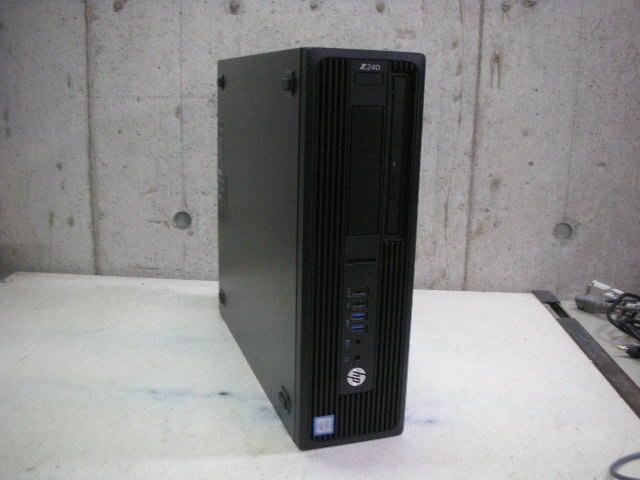 HP WorkStation Z240 SFF(Xeon E3- 1245 V5 3.5GHz/8GB)現状で！の画像1