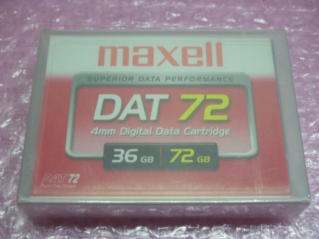 Maxell DDS4 4Mm デジタルデータカートリッジ(20GB/40GB) ・ DAT72(36GB/72GB) Set！の画像4