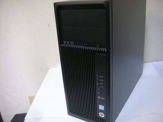 HP Z240 TW(Xeon QuadCore E3-1225 V5 3.3GHz/24GB/SSD 512GB)の画像1