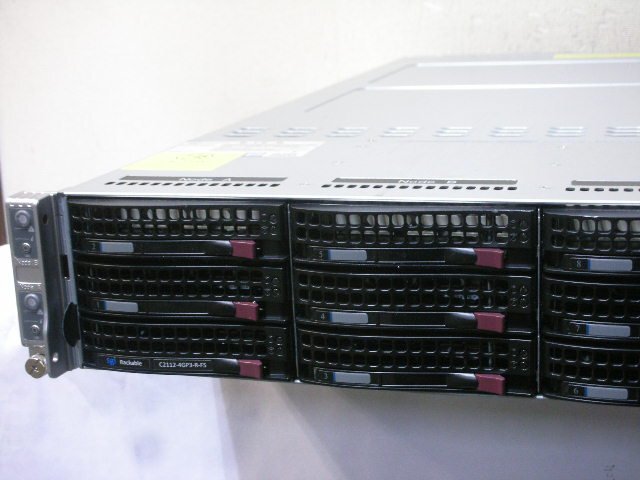 SGI Rackable 4ノード SERVER C112-4GP3-R-FS(Xeon 16Core E5-2697A 2.6GHz x 8/512GB/SATA 1TB x 8の画像2