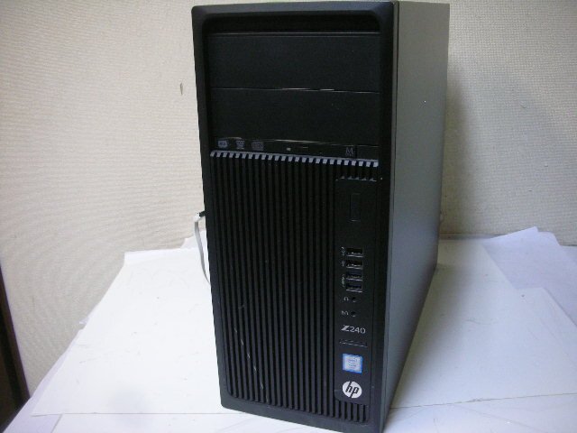 HP Z240 TW(Xeon QuadCore E3-1245 V5 3.5GHz/16GB/SSD M.2 512GB)の画像1