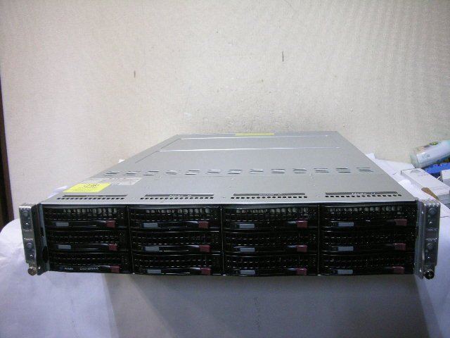 SGI Rackable 4ノード SERVER C112-4GP3-R-FS(Xeon 16Core E5-2697A 2.6GHz x 8/512GB/SATA 1TB x 8の画像1