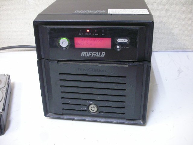 BUFFALO Tera Station WS5200DNW6 Series(2TB x 2)現状で！_画像3